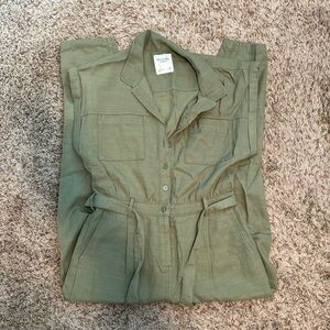 Abercrombie & Fitch Linen Jumpsuit